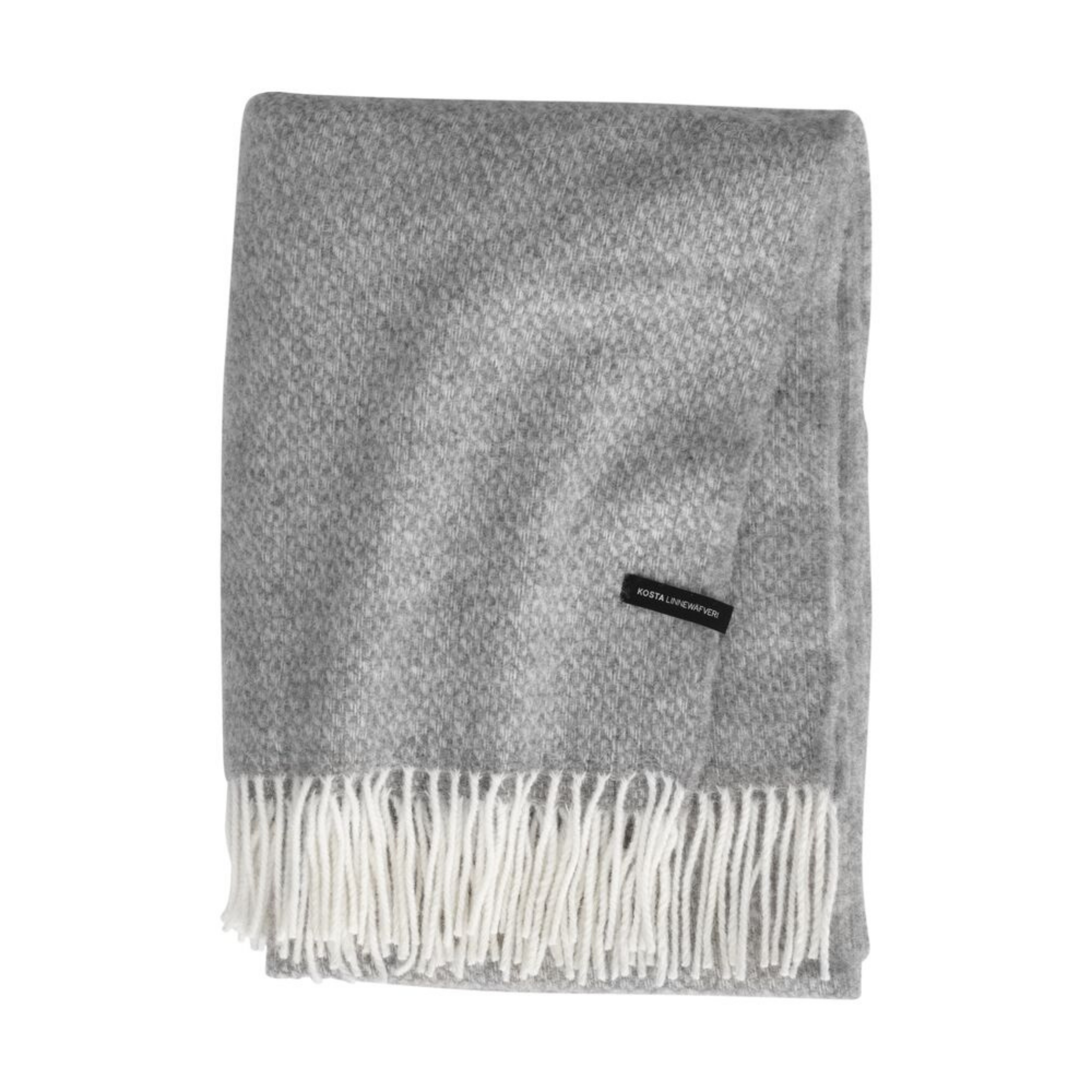 Kosta Linnewäfveri Ullpläd Westport - Grå