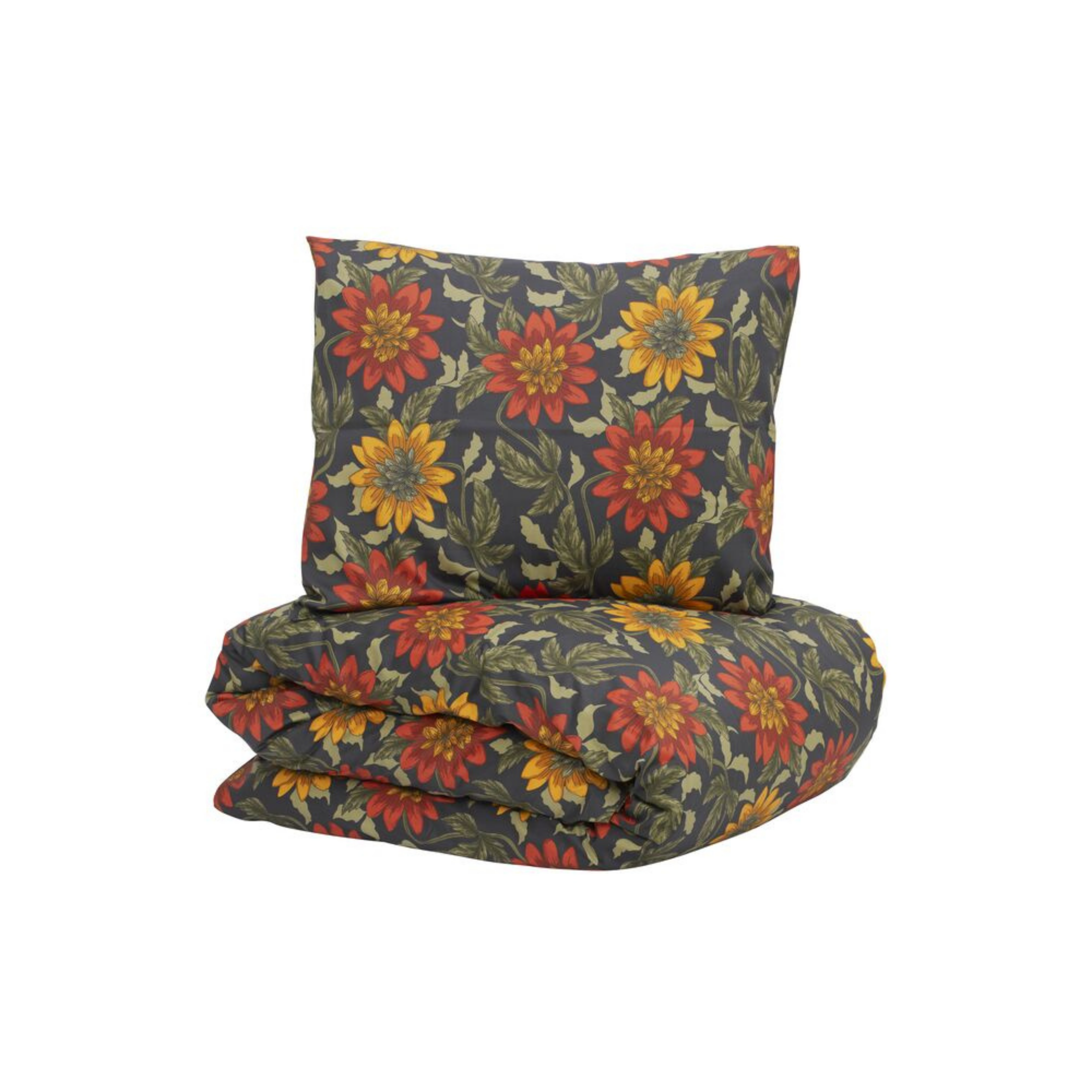 Lord Nelson Bäddset Gullholmen Satin – Blommigt