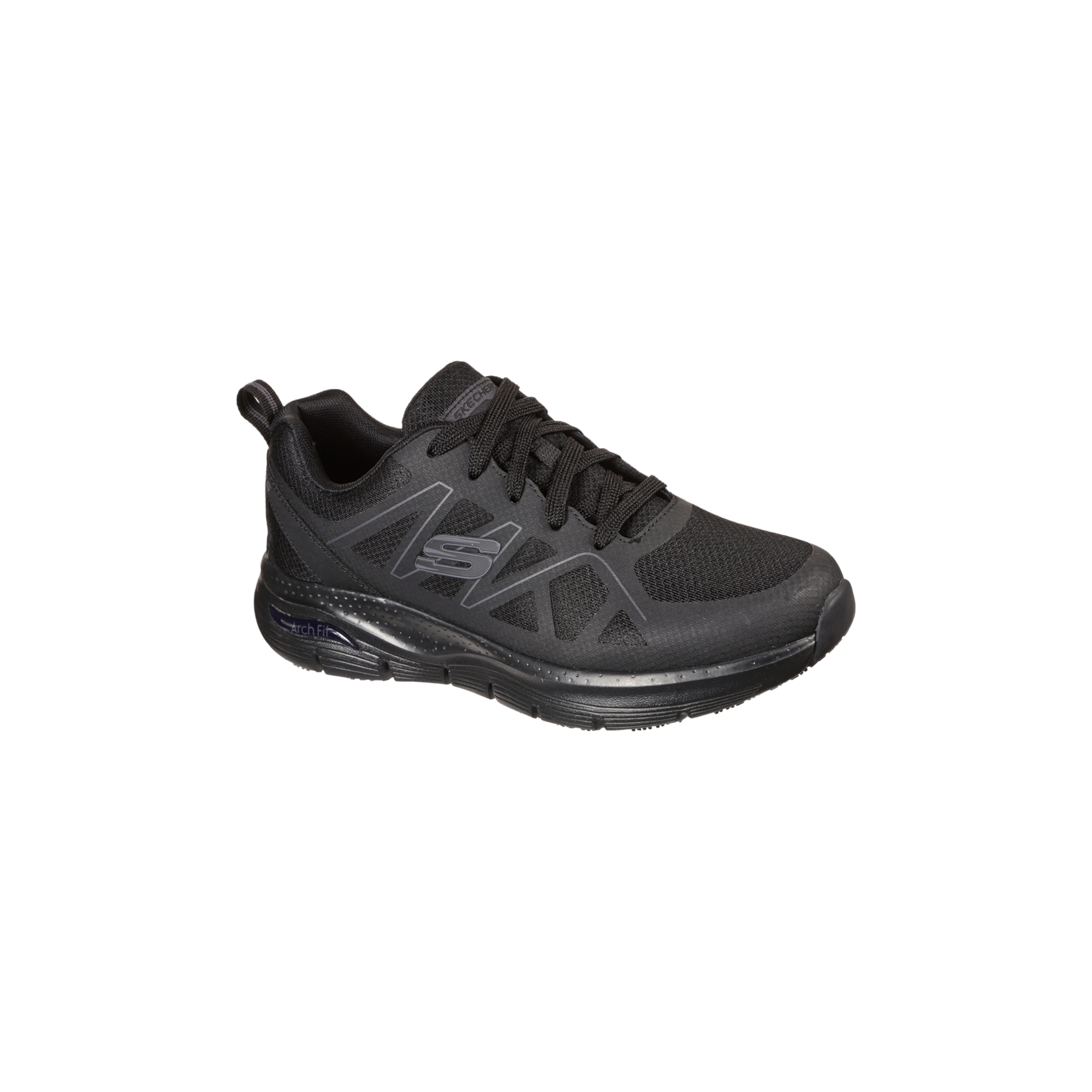 Skechers Arch Fit Axtell Work Shoe Herr - Svart