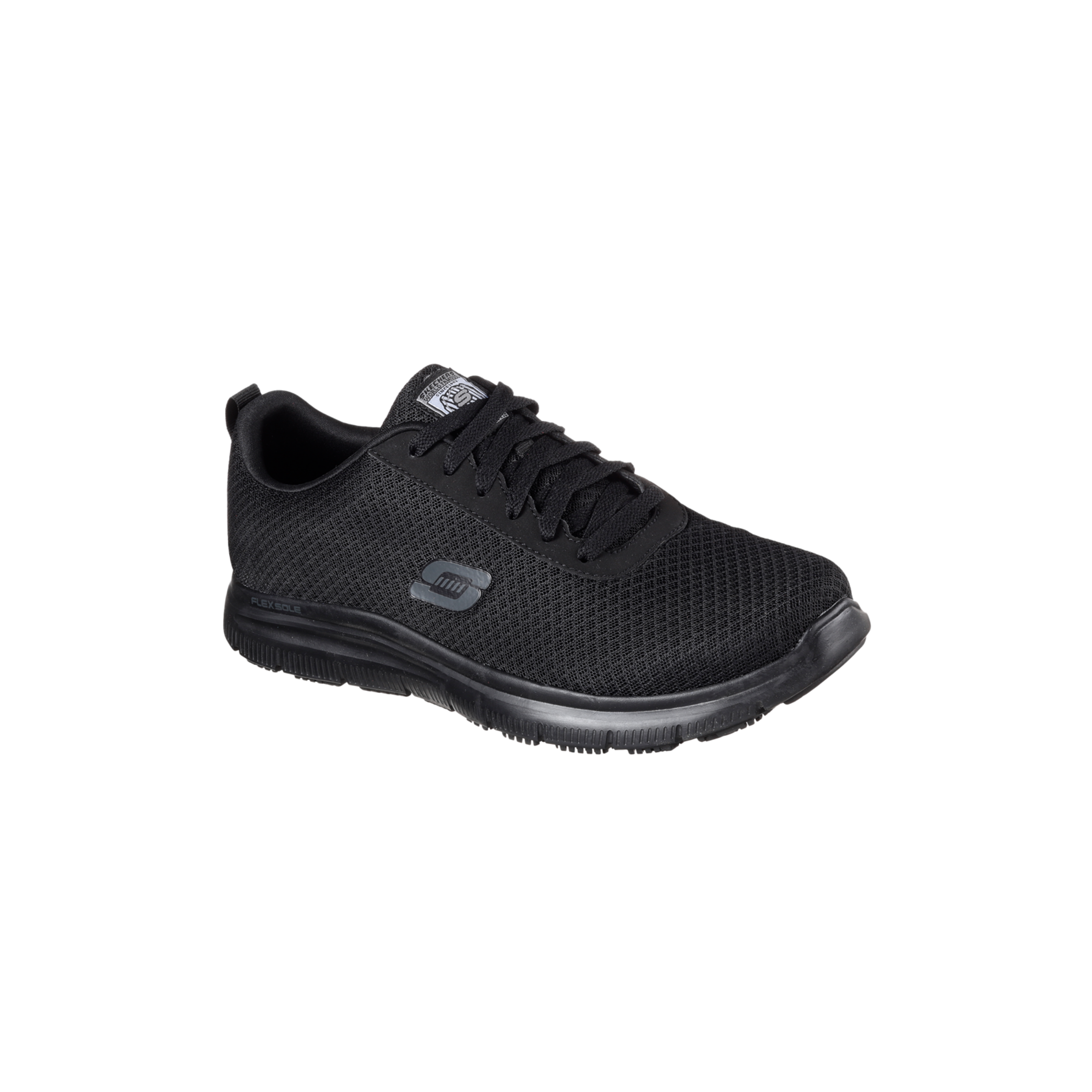 Skechers Relaxed Fit Flex Advantage Bendon Work Shoe Herr - Svart