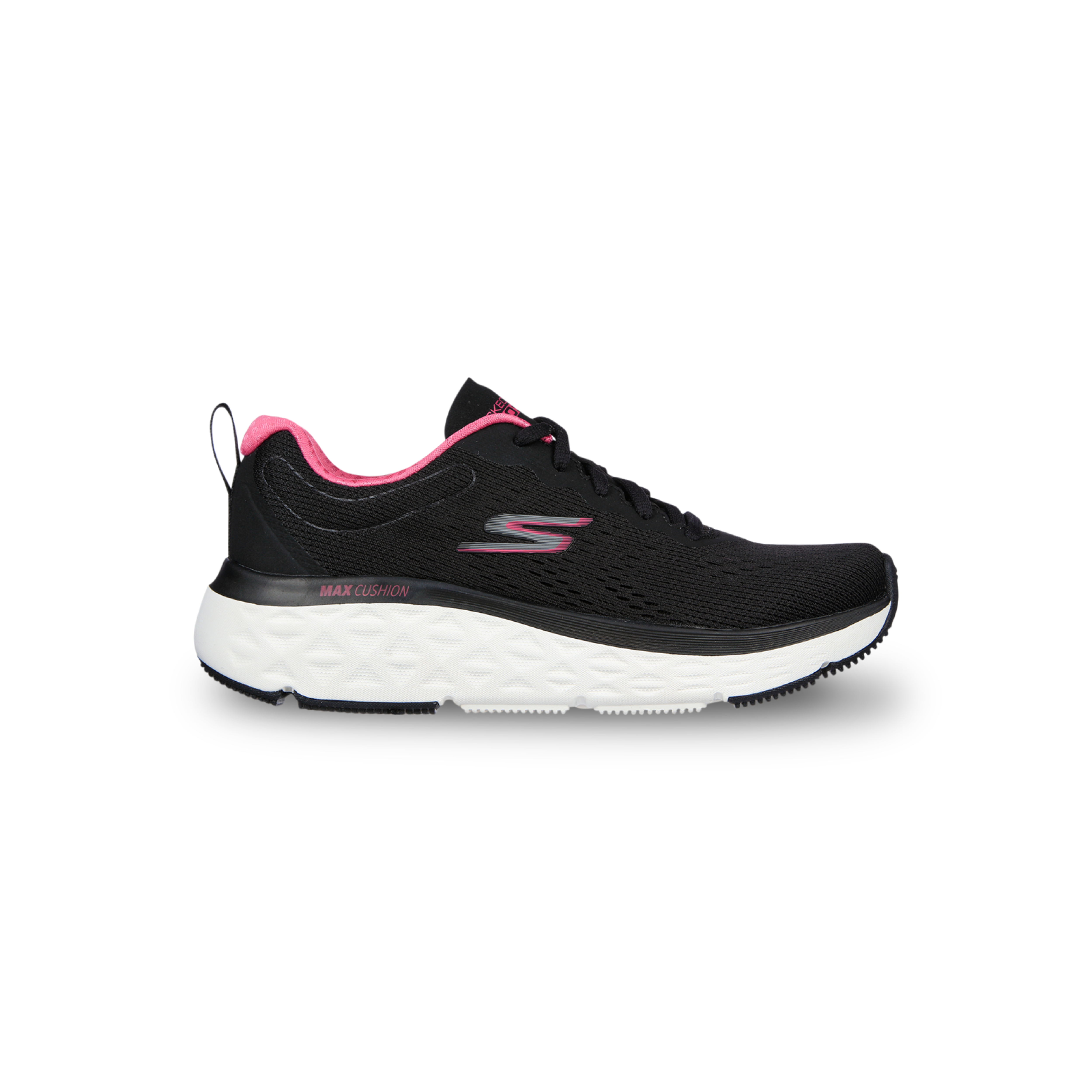 Skechers Max Cushioning Delta Shoe Dam - Svart/Rosa