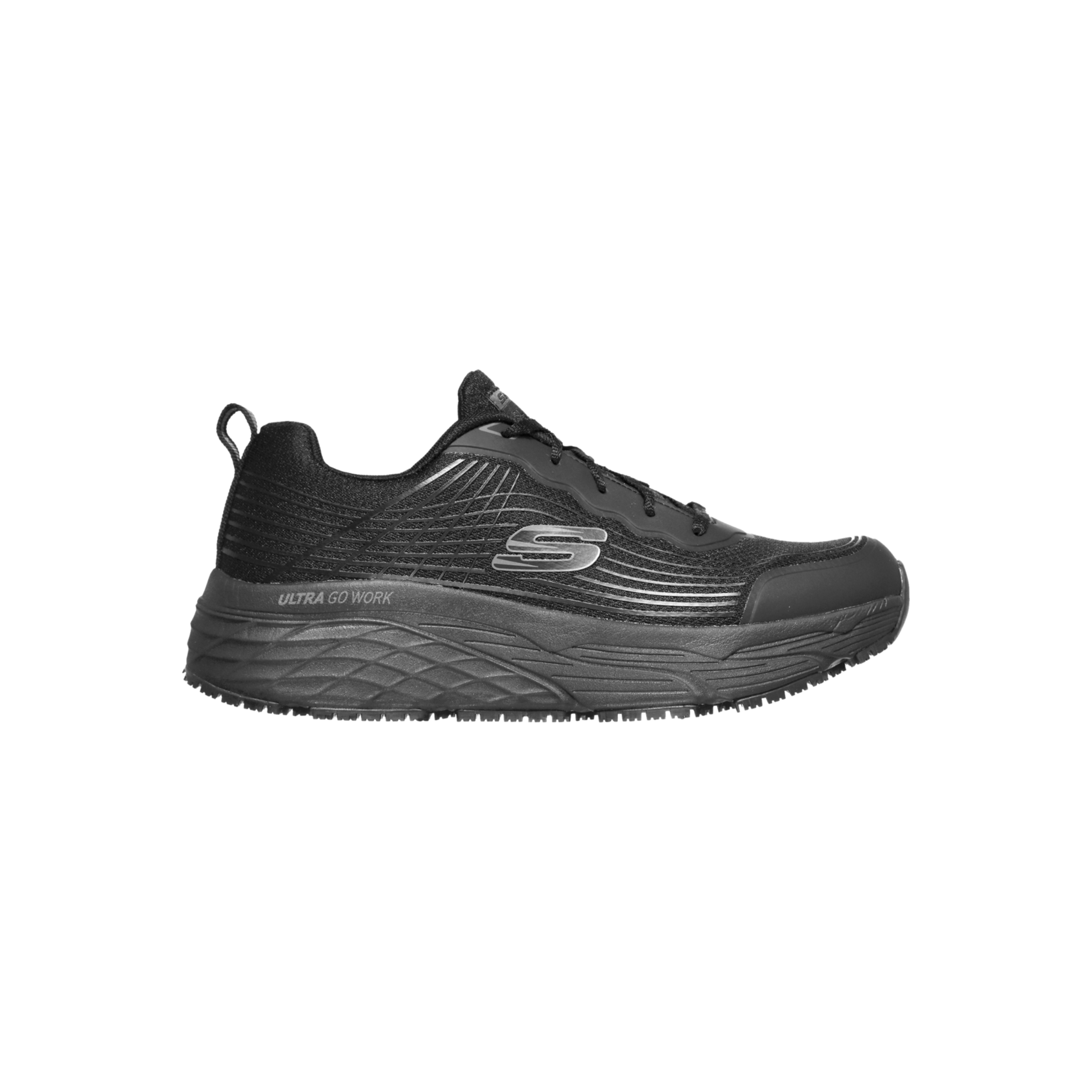 Skechers Max Cushioning Elite Rytas Work Shoe Herr - Svart
