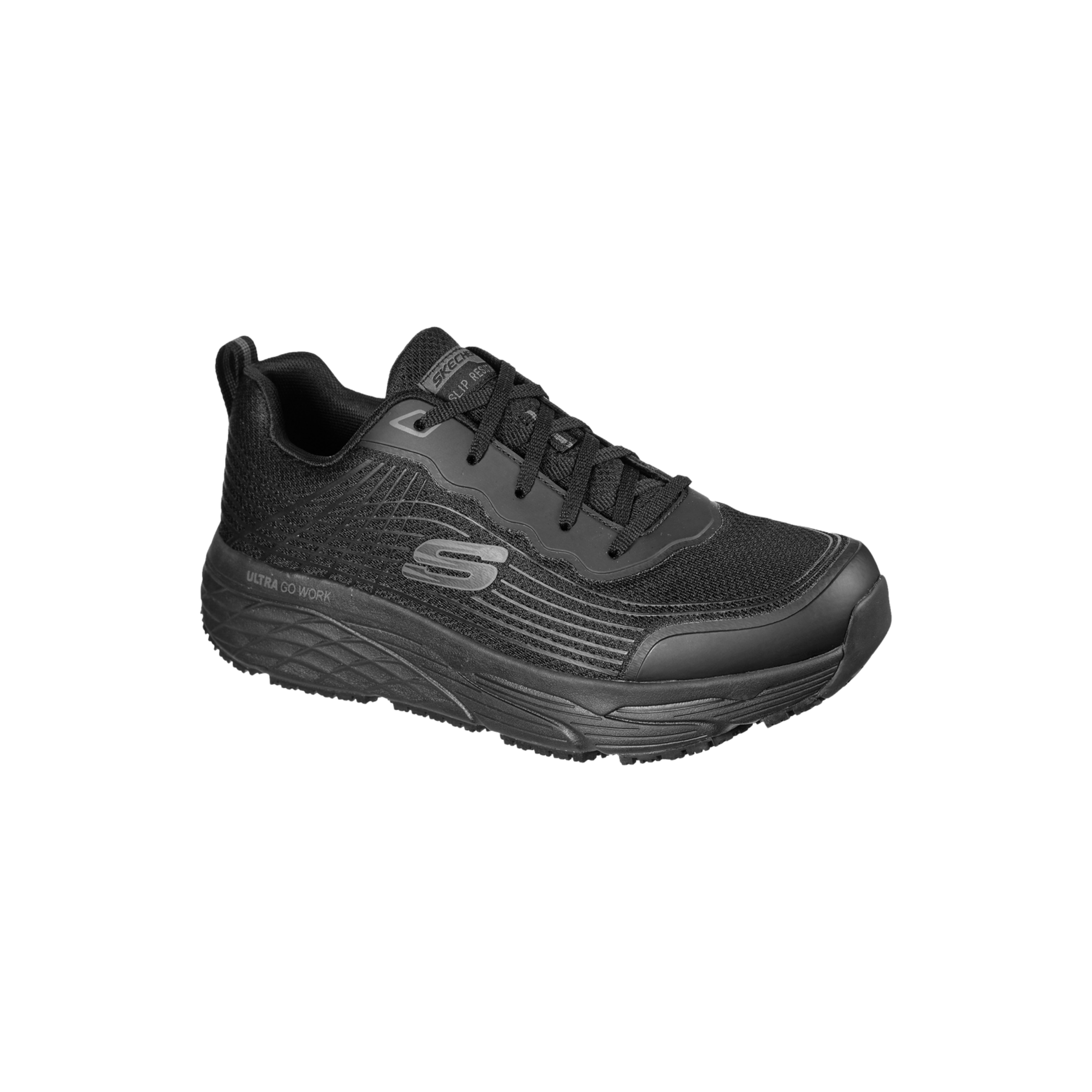 Skechers Max Cushioning Elite Rytas Work Shoe Herr - Svart