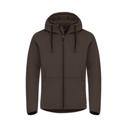 Cutter & Buck Pemberton Hoodie Full Zip Herr - Dark Mocca