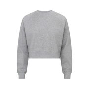 Clique Miami Cropped Sweatshirt Dam - Gråmelerad