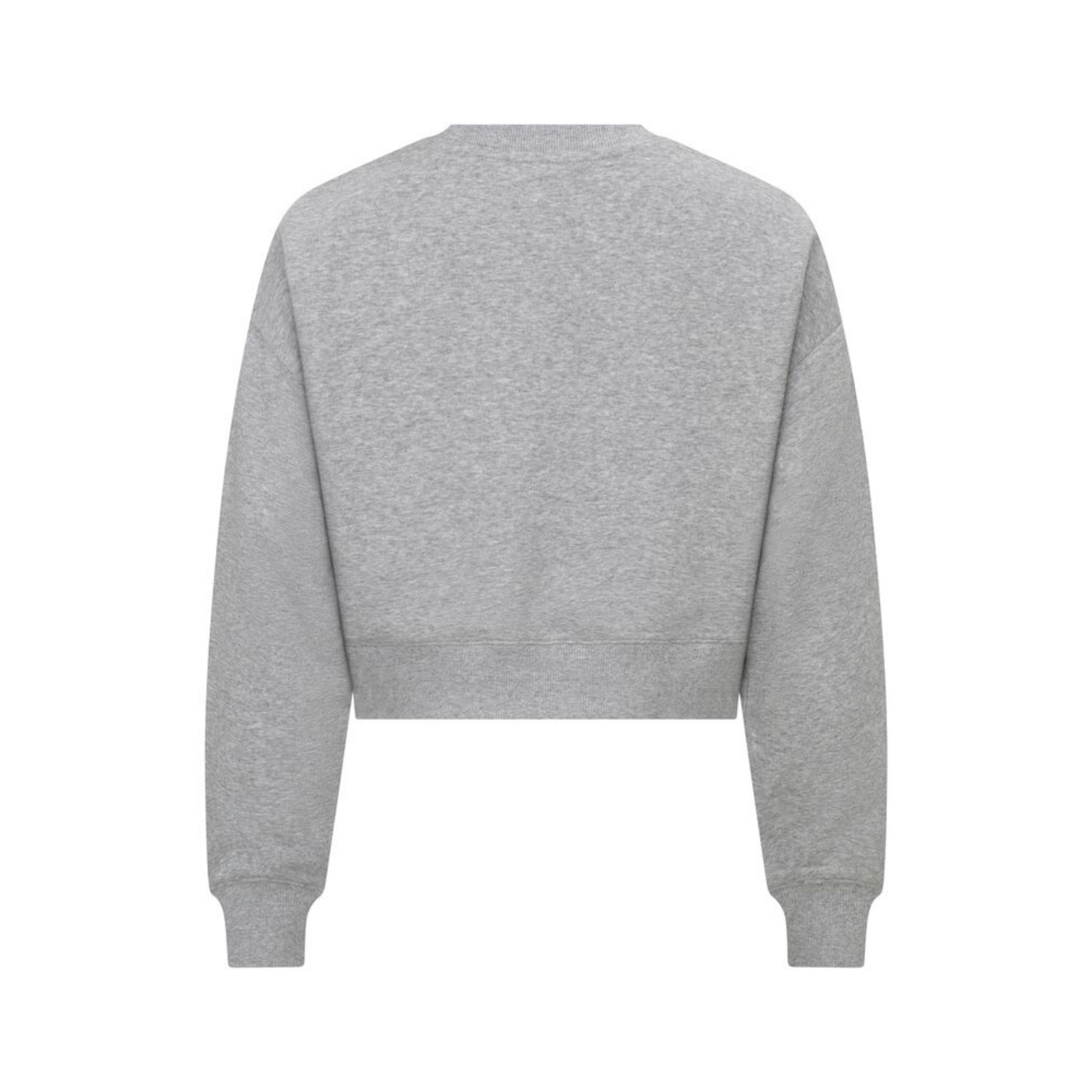 Clique Miami Cropped Sweatshirt Dam - Gråmelerad