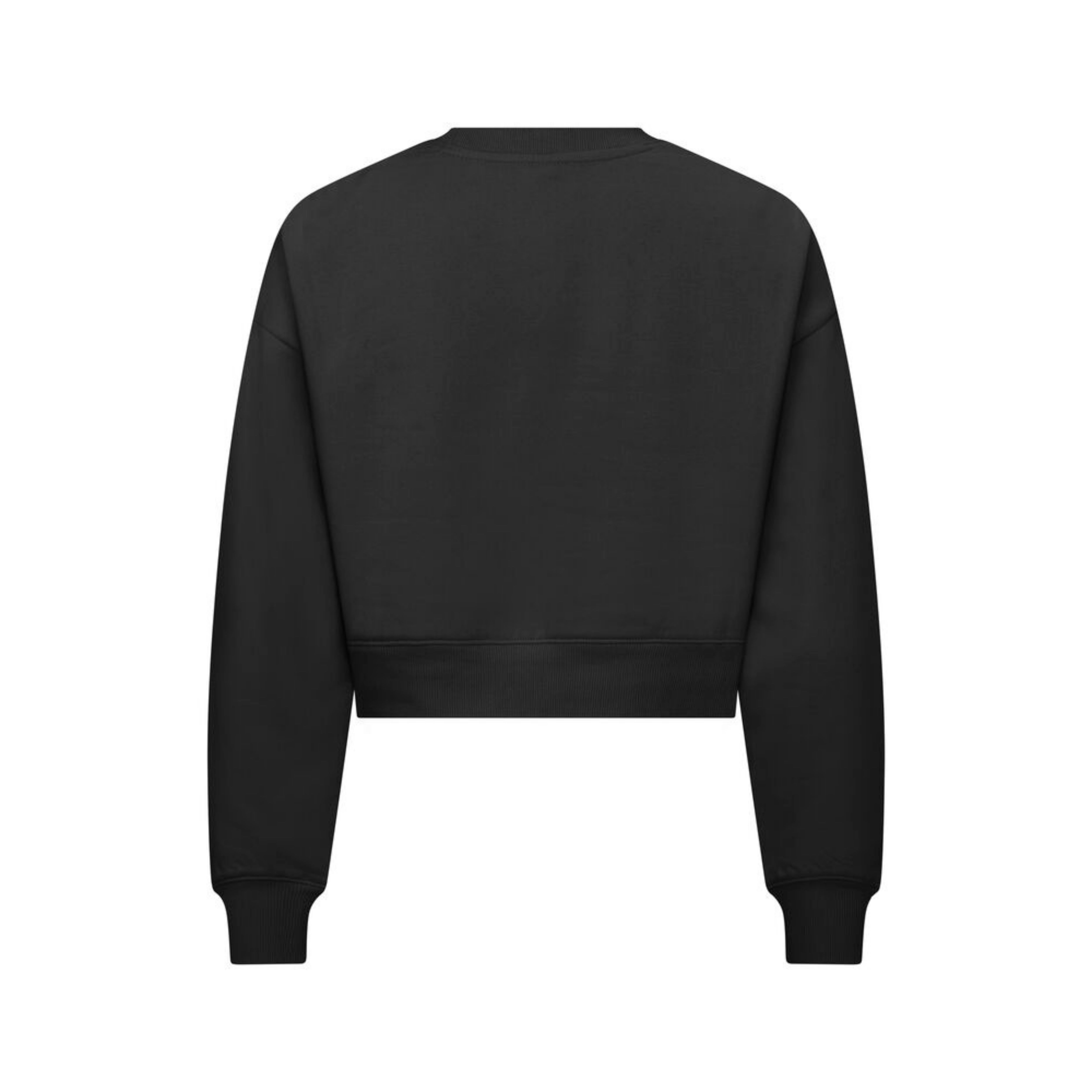 Clique Miami Cropped Sweatshirt Dam - Svart