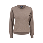 Cutter & Buck Oakville Crewneck Dam - Nougatmelerad