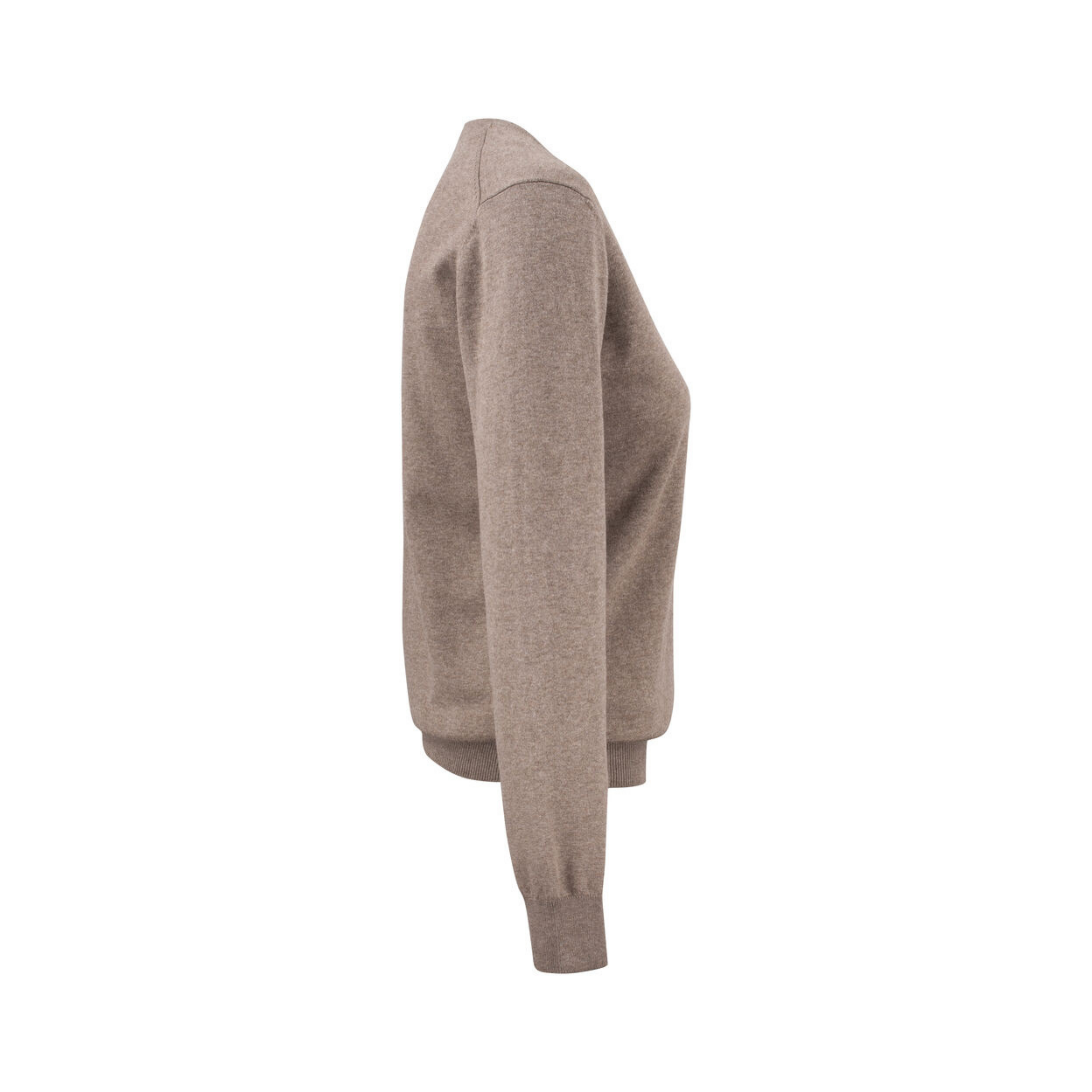 Cutter & Buck Oakville Crewneck Dam - Nougatmelerad