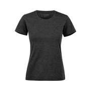 Clique Manzanita Roundneck T-Shirt Dam - Antracitmelerad