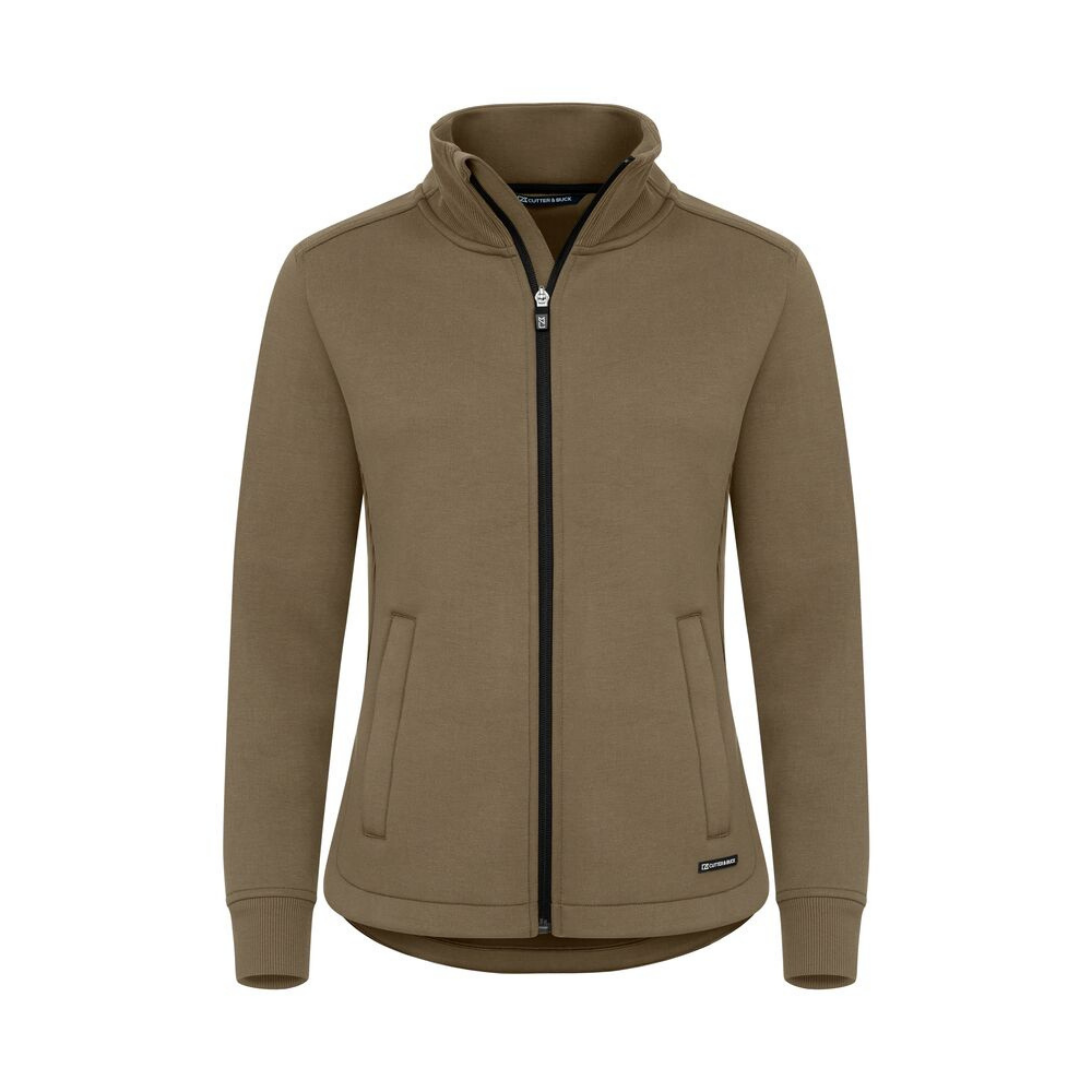 Cutter & Buck Pemberton Cardigan Full Zip Dam - Khaki