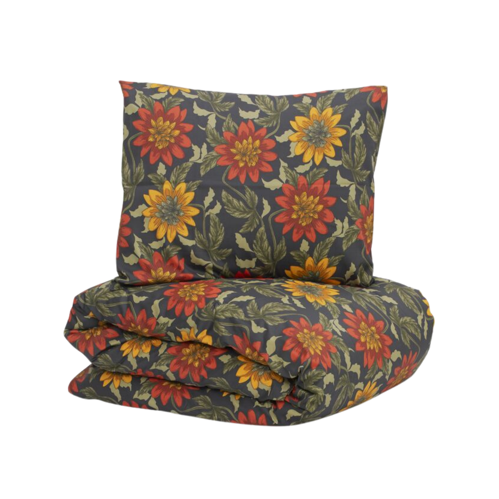 Lord Neldon Bäddset Gullholmen Satin – Blommigt