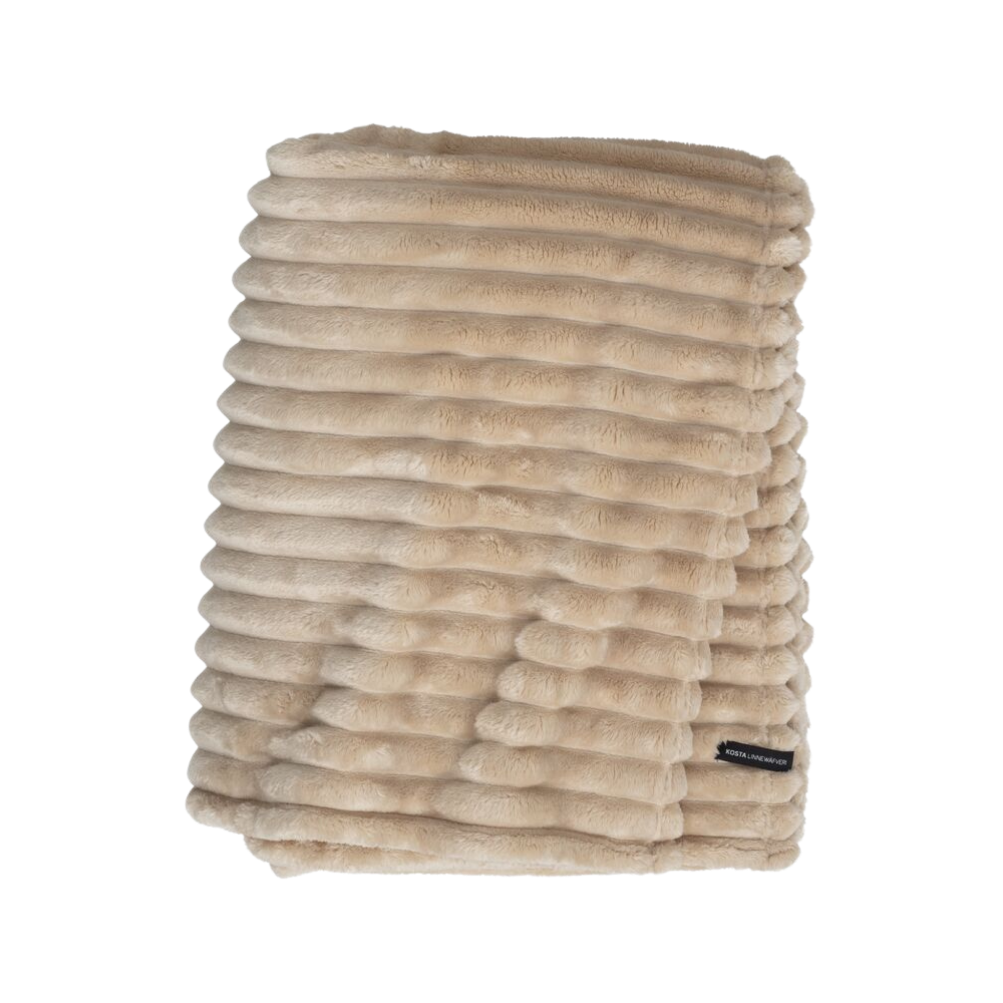 Kosta Linnewäfveri Pläd Cozy - Sand