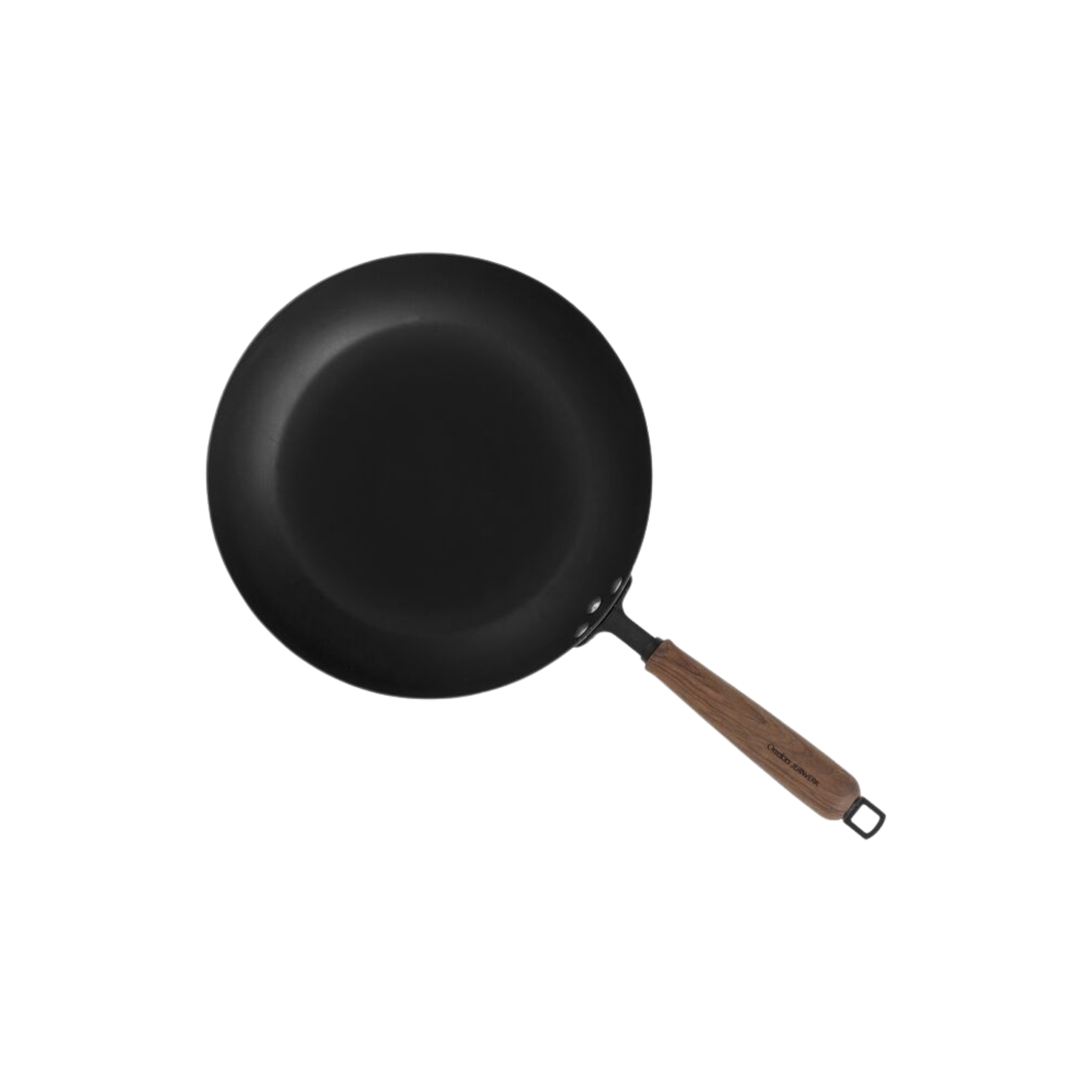 Orrefors Jernverk Blacksmith Smidespanna med handtag i valnöt