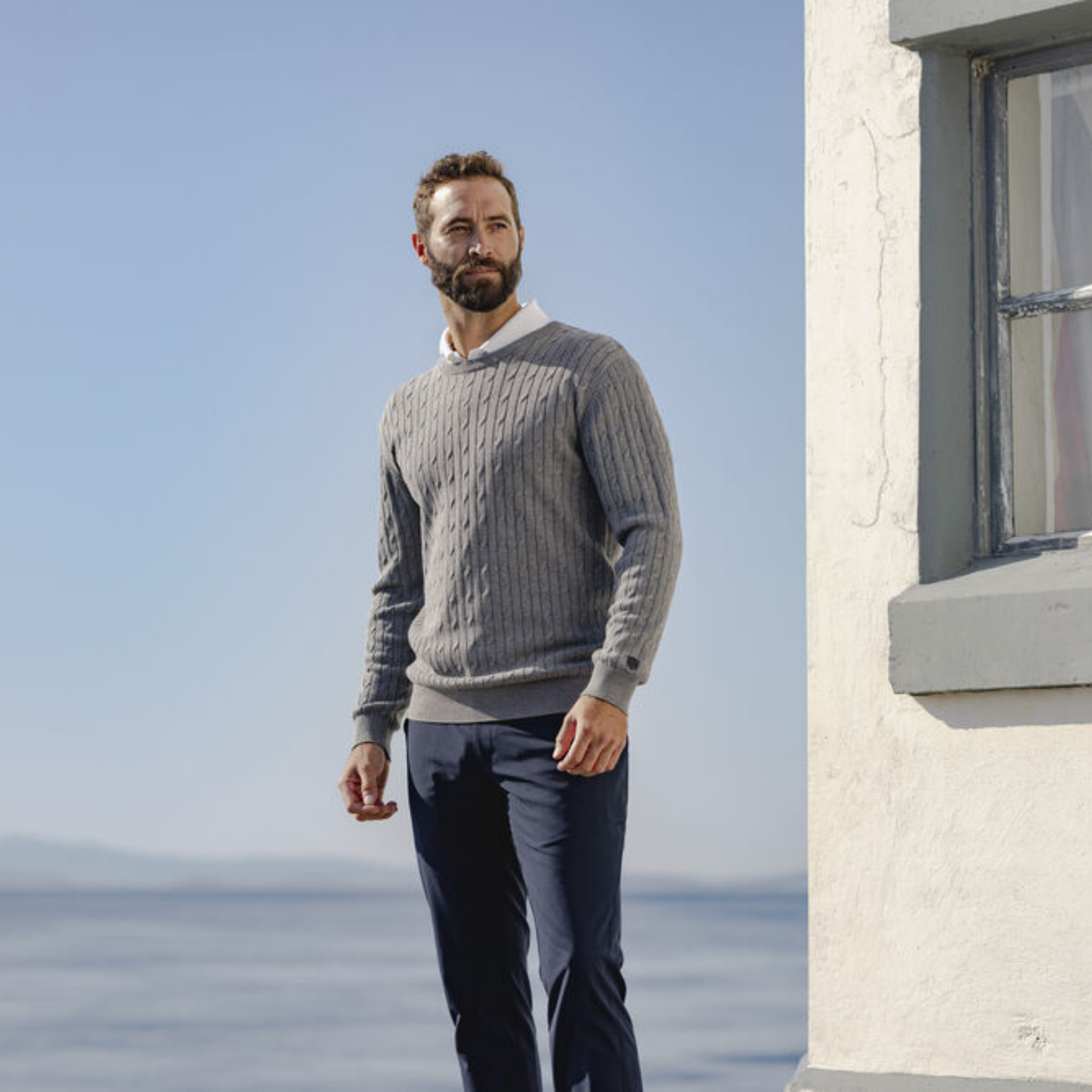 Cutter & Buck Blakely Knitted Sweatshirt Herr