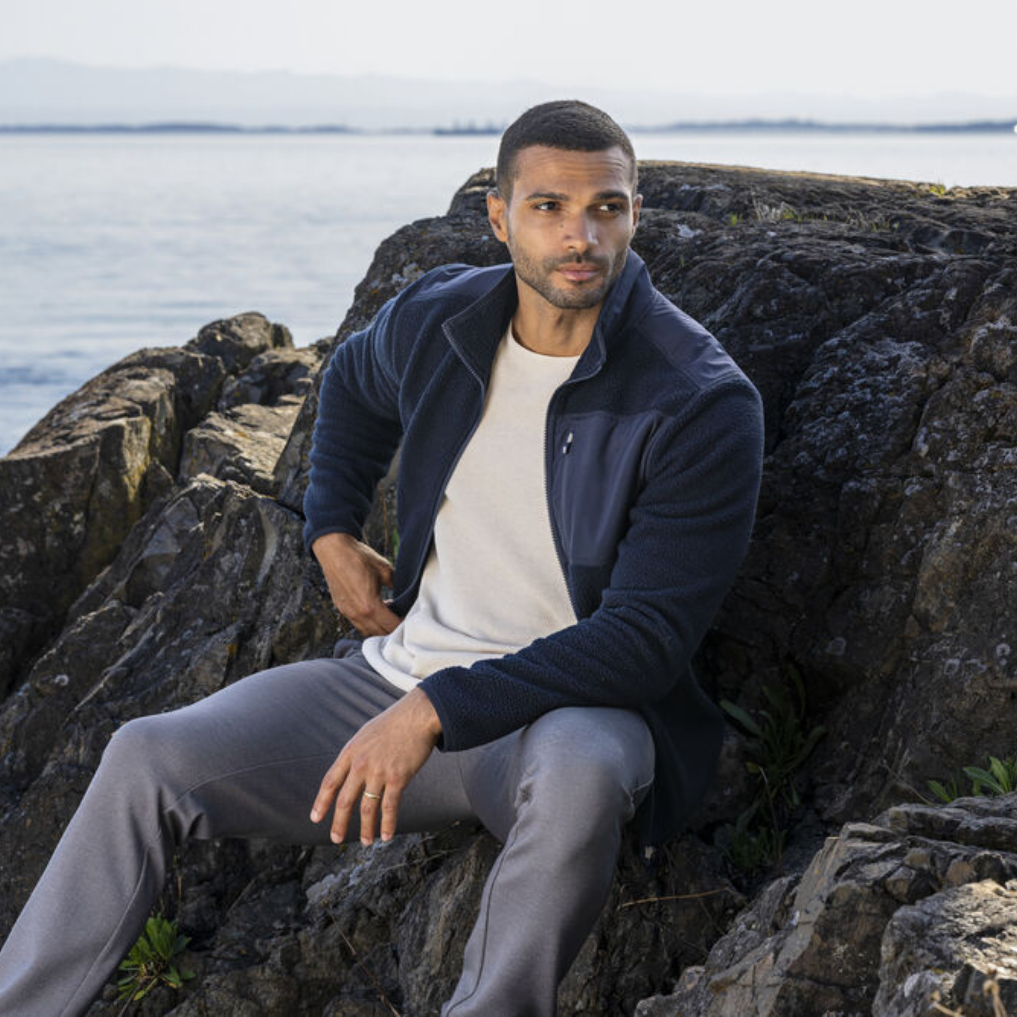 Cutter & Buck Cascade Sherpa Fleece Herr