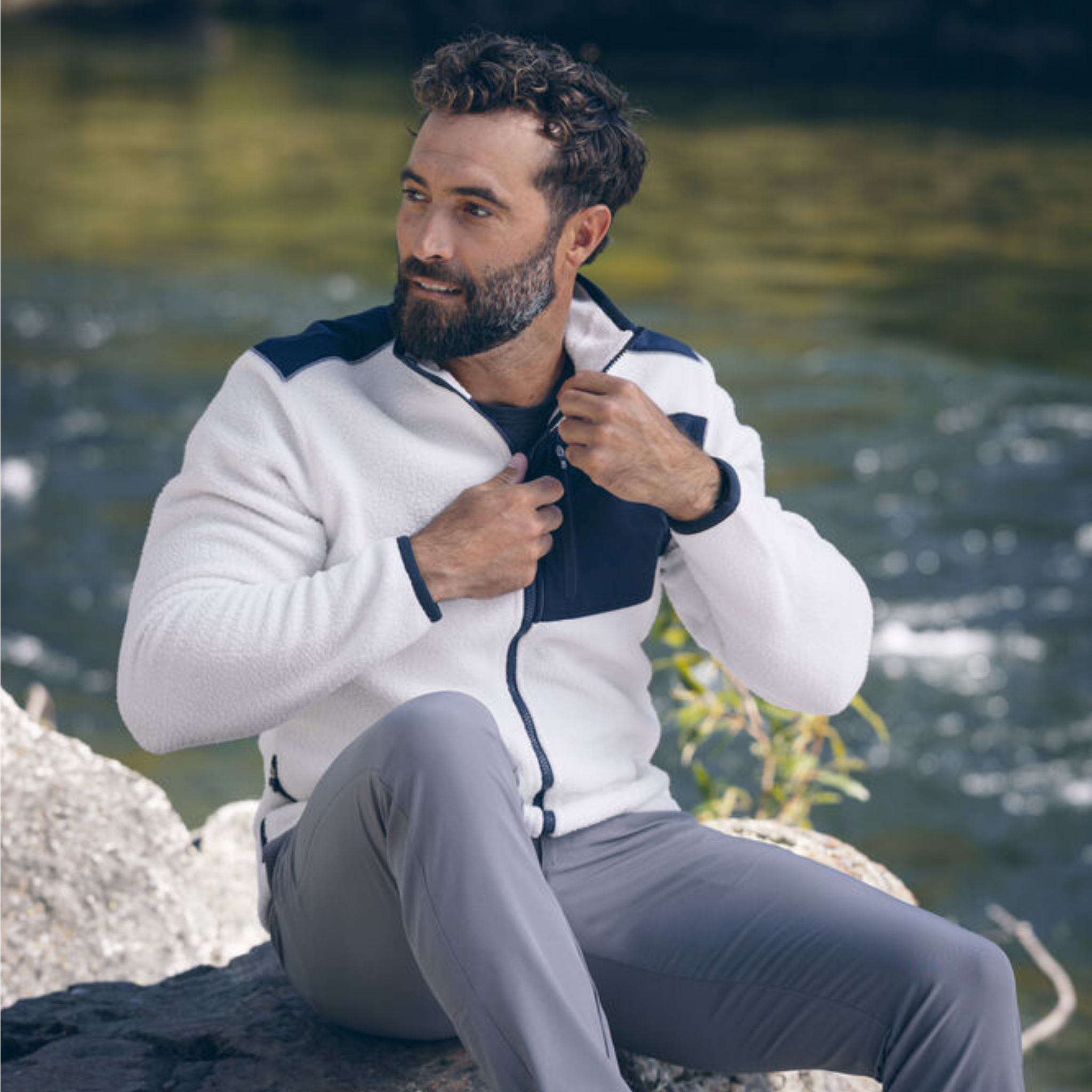 Cutter & Buck Cascade Sherpa Fleece Herr