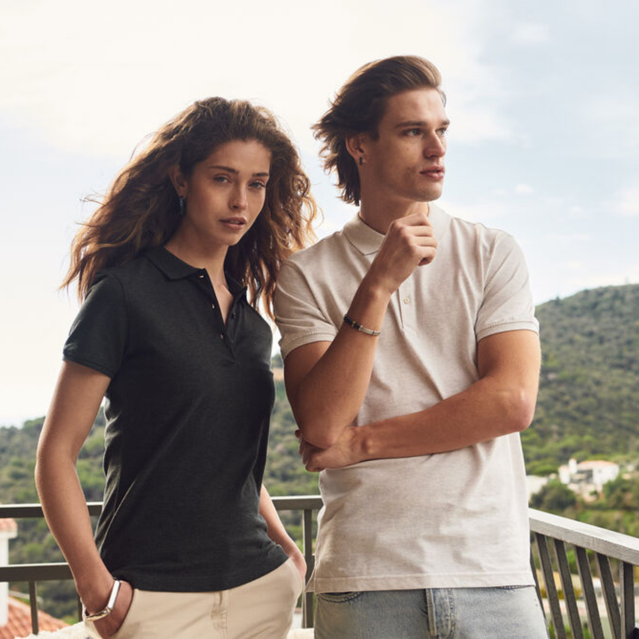 Clique Classic Piké OC Polo Herr