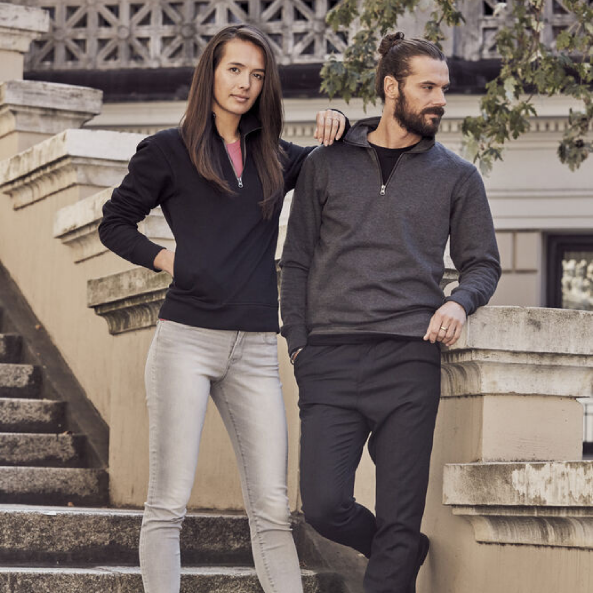 Clique Classic Sweatshirt Half Zip Unisex