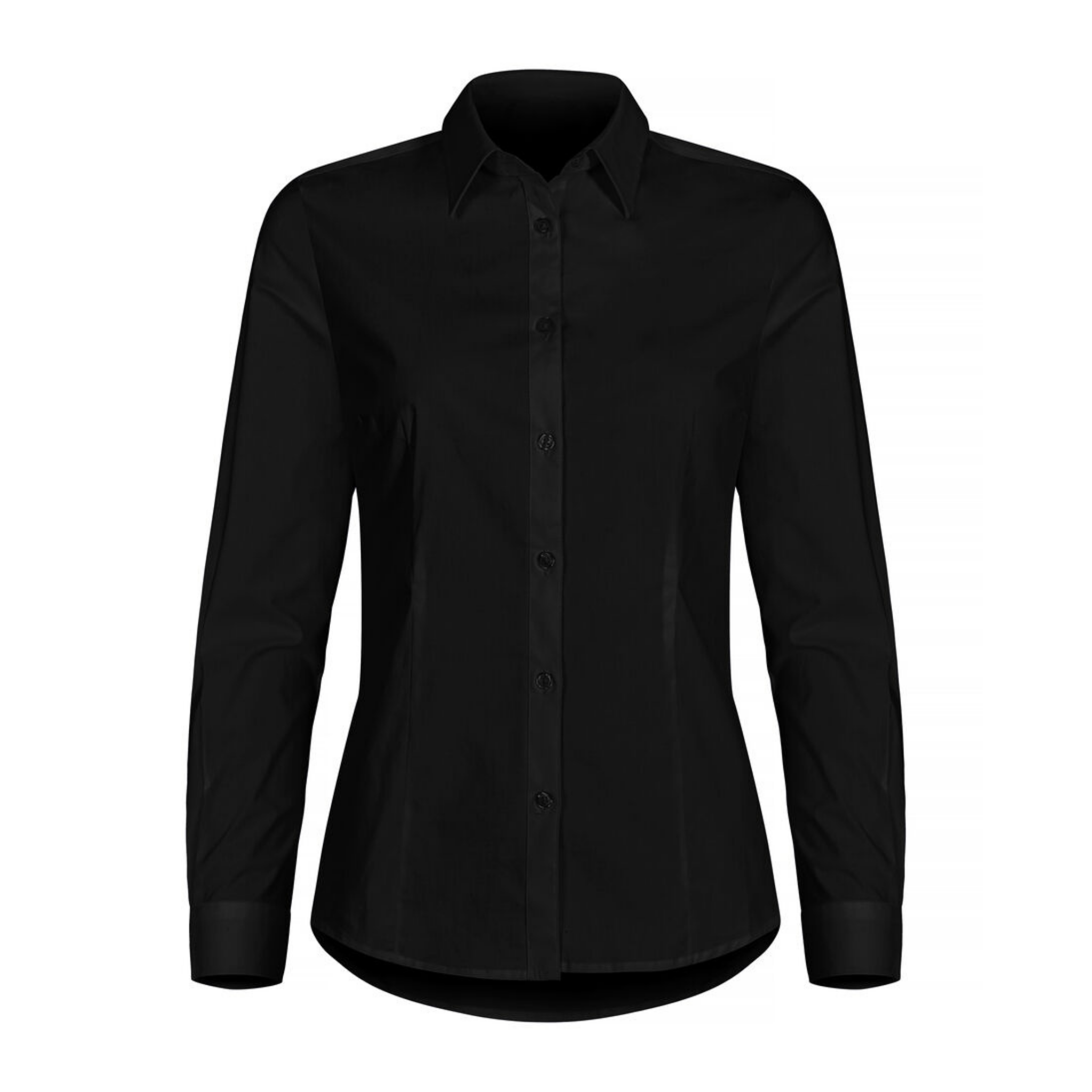 Clique Stretch Shirt L/S Dam