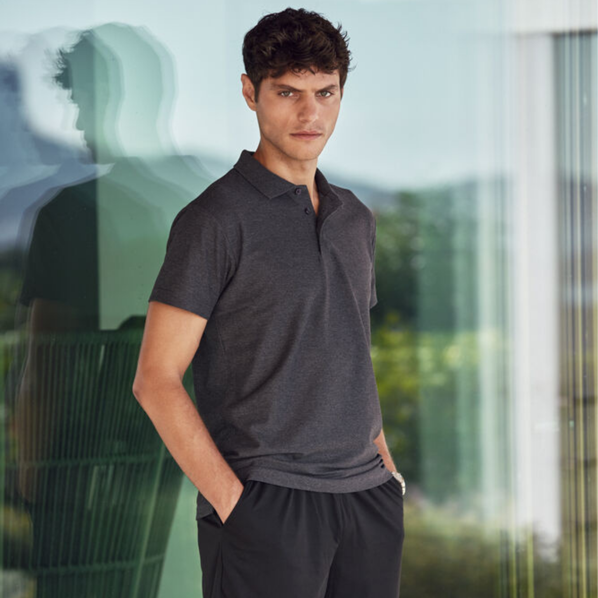 Clique Basic Polo Herr