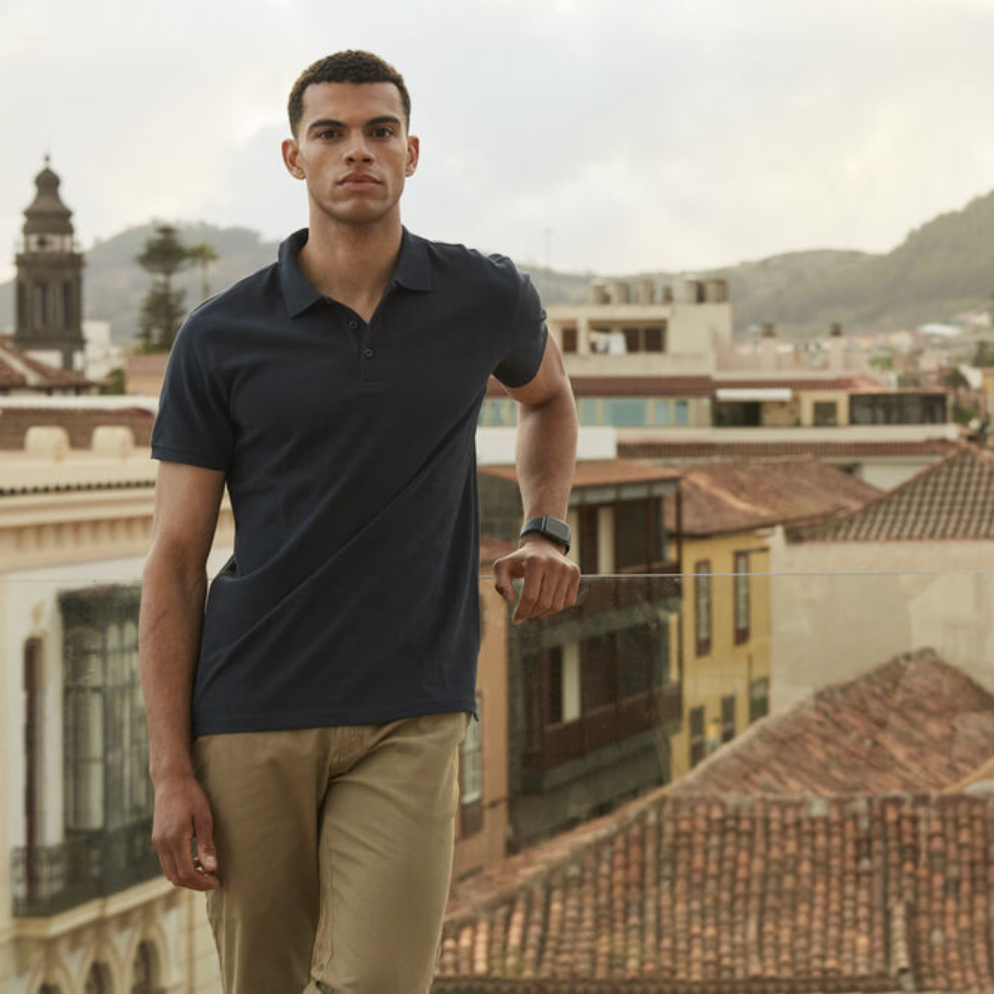Clique Heavy Premium Polo Herr