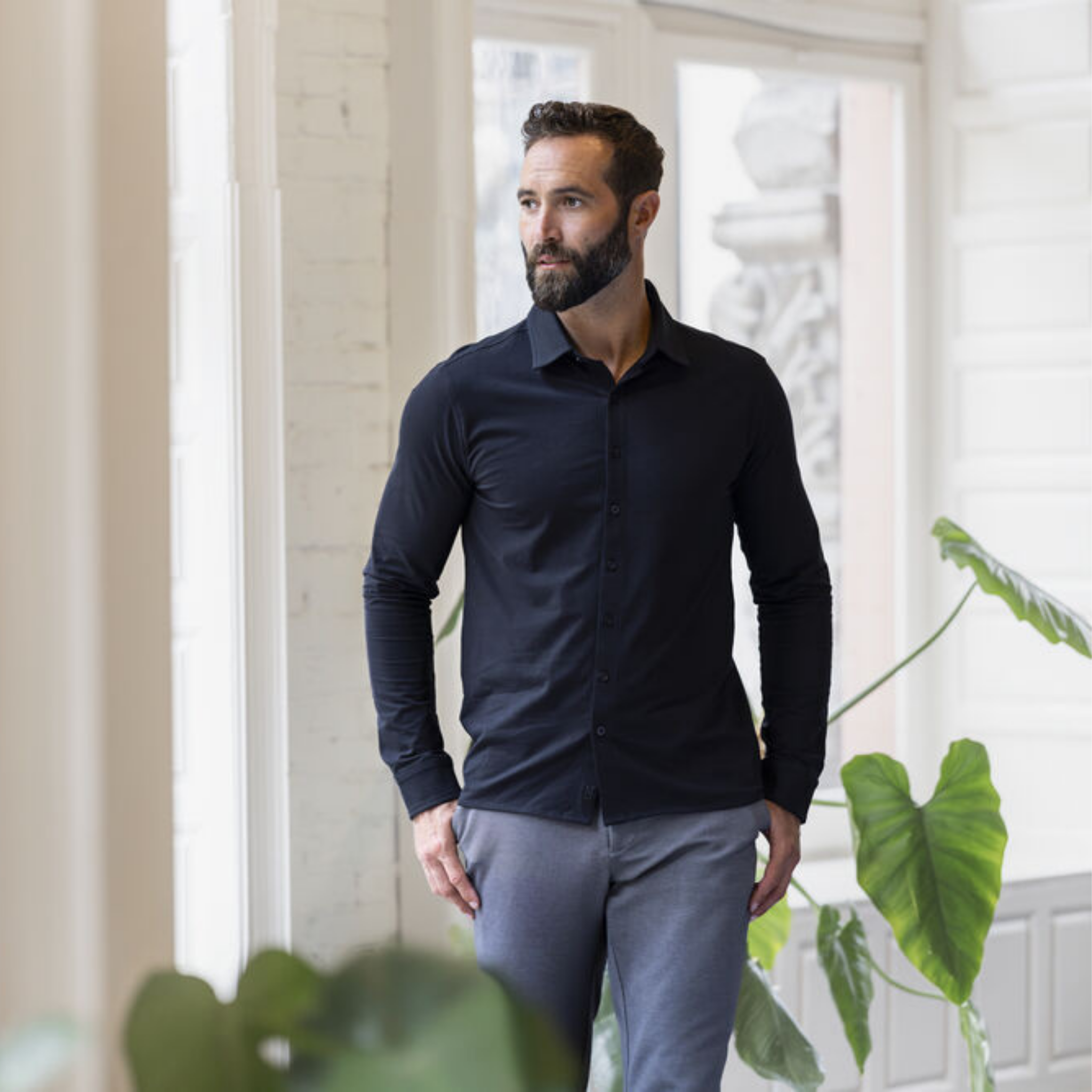 Cutter & Buck Hedley Stretchskjorta Herr