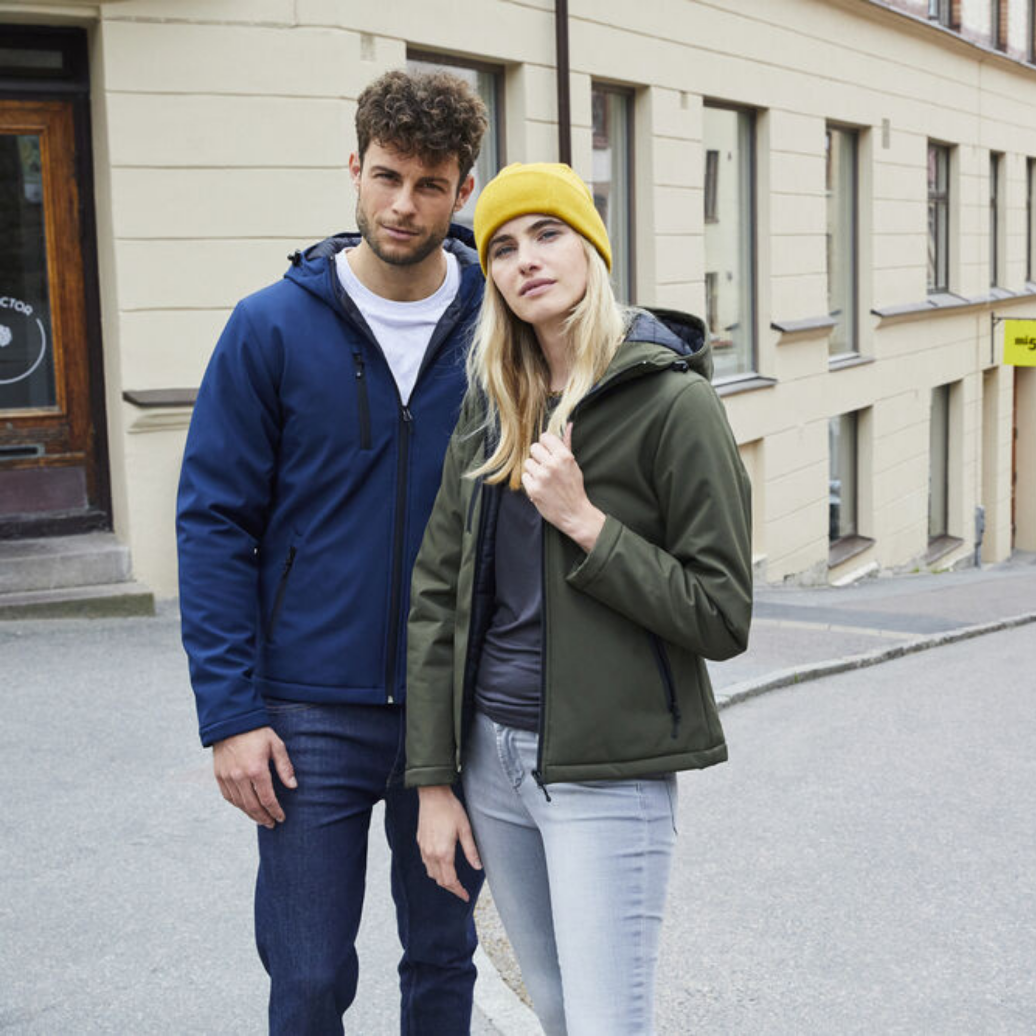 Clique Padded Hoody Softshell Jacka Herr