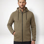 Cutter & Buck Pemberton Hoodie Full Zip Herr - Khaki
