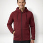 Cutter & Buck Pemberton Hoodie Full Zip Herr - Biking Red