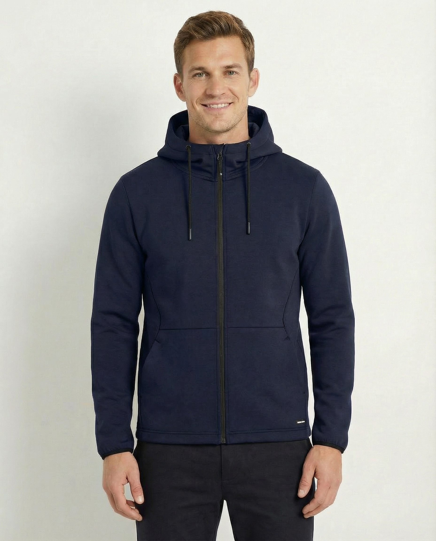 Cutter & Buck Pemberton Hoodie Full Zip Herr - Mörk Marin