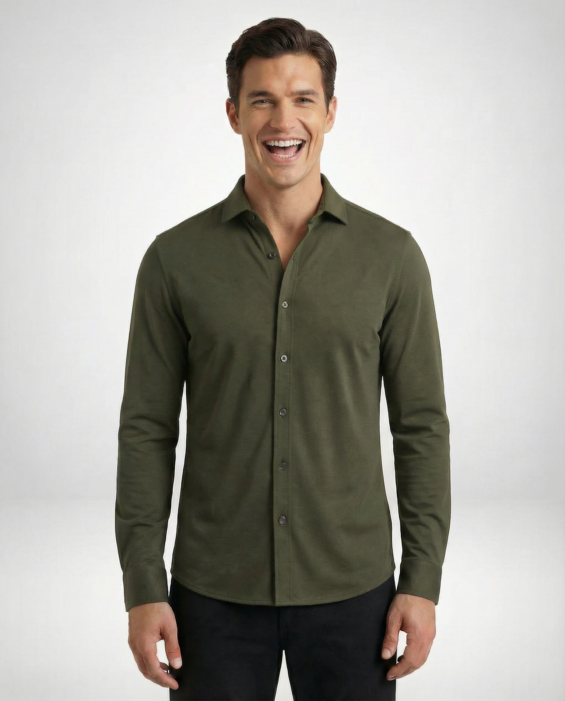 Cutter & Buck Advantage Skjorta Herr – Ivy Grön