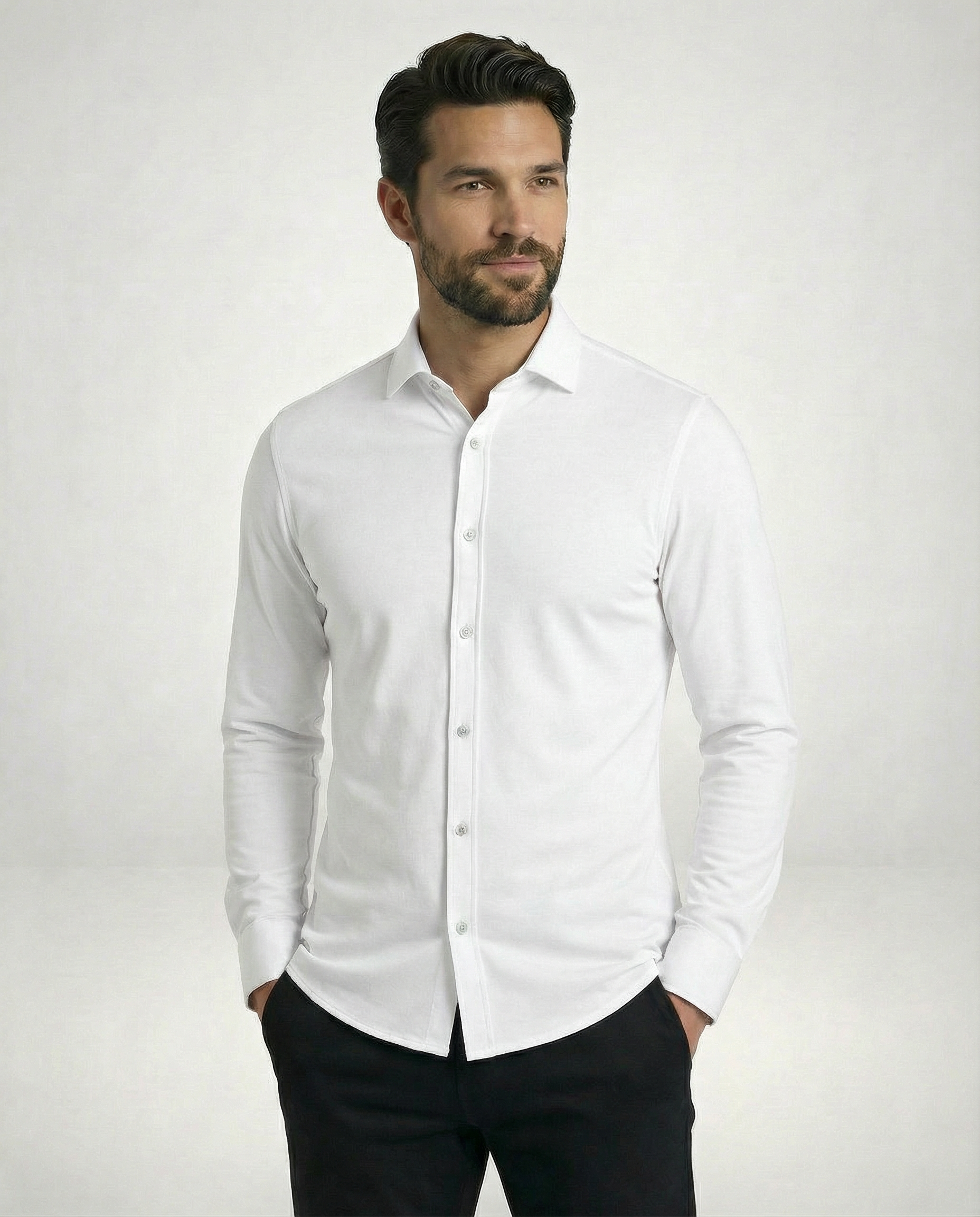 Cutter & Buck Advantage Skjorta Herr – Vit