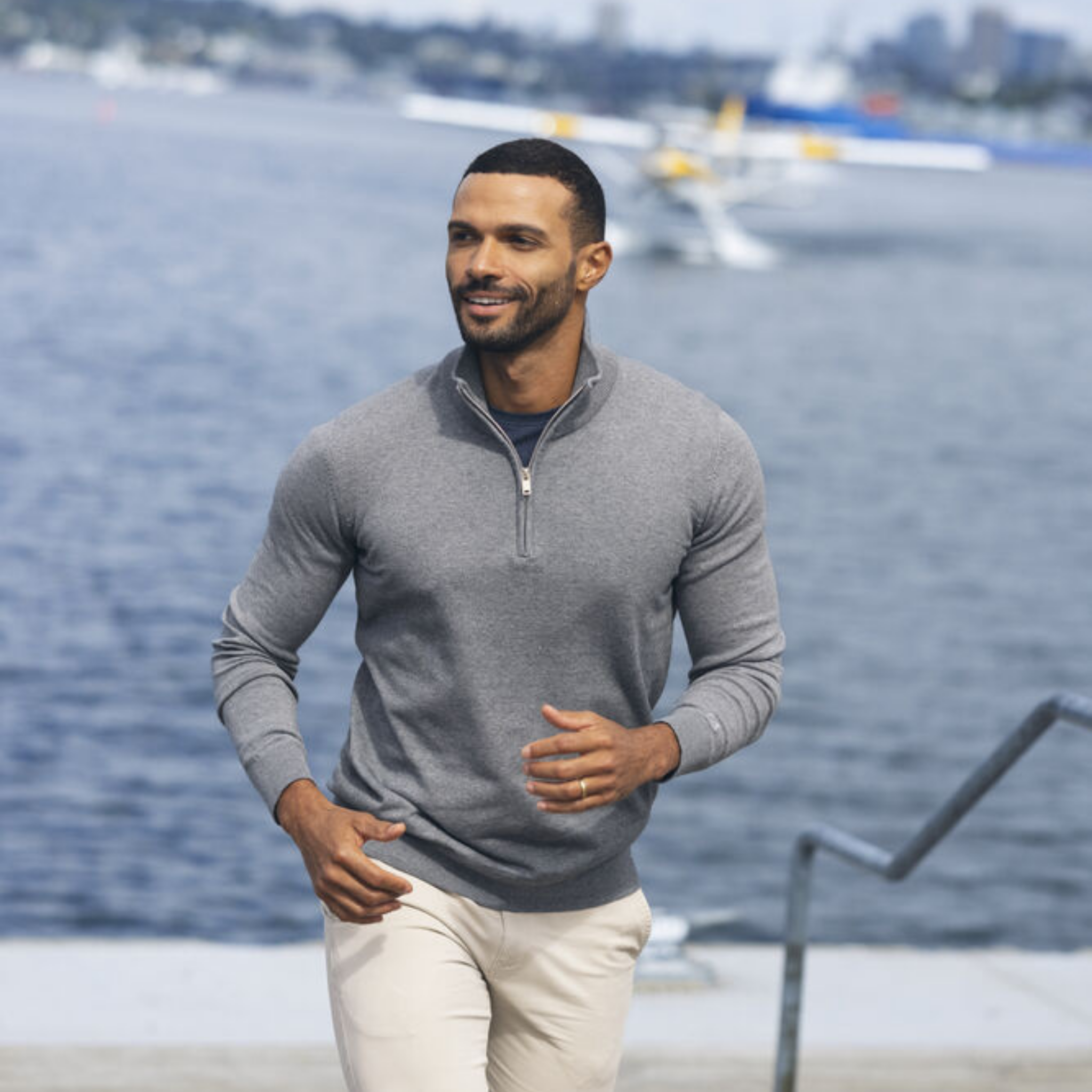 Cutter & Buck Oakville Half Zip Herr