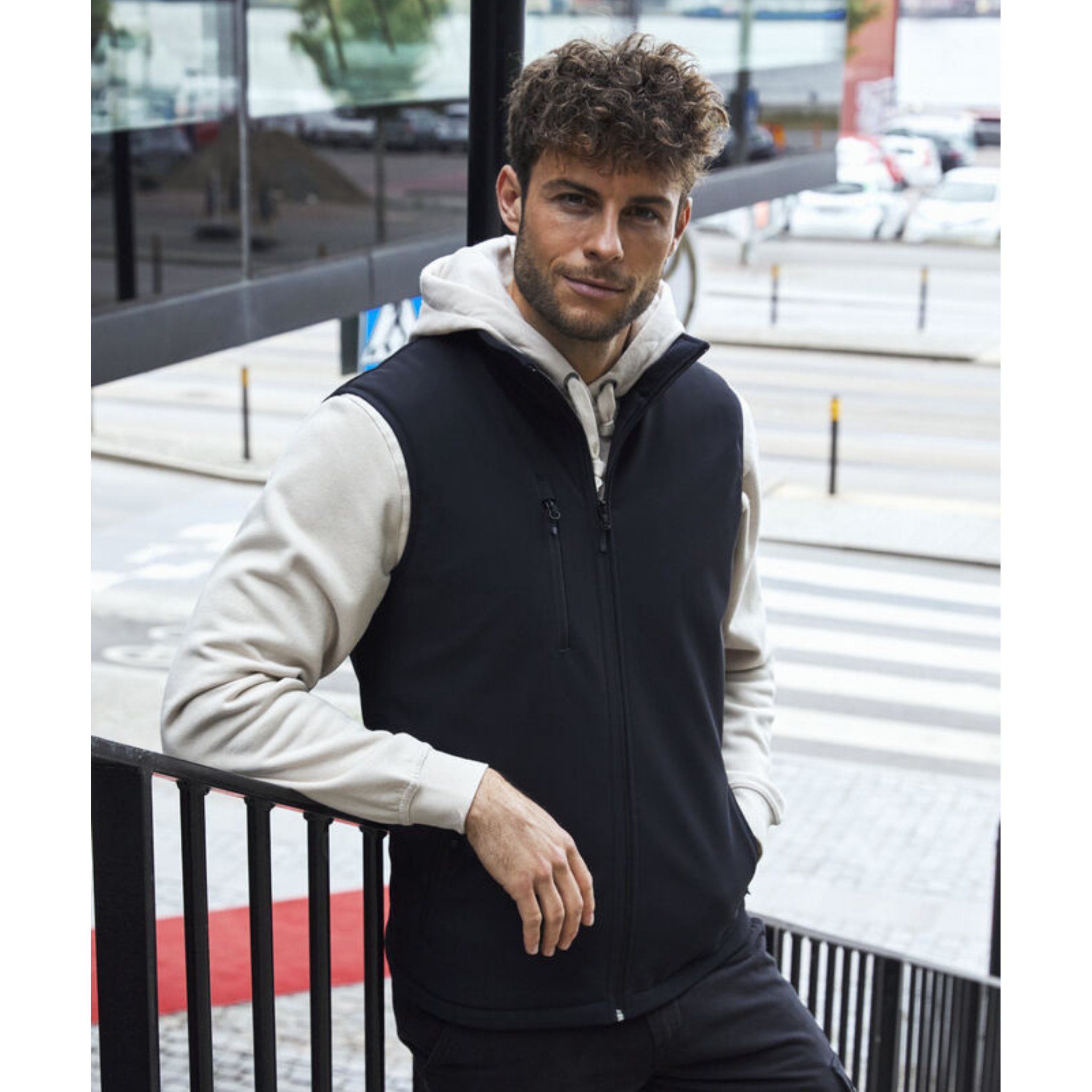 Clique Padded Softshell Väst Herr