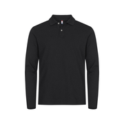 Clique Stretch Premium Polo Långärmad Herr