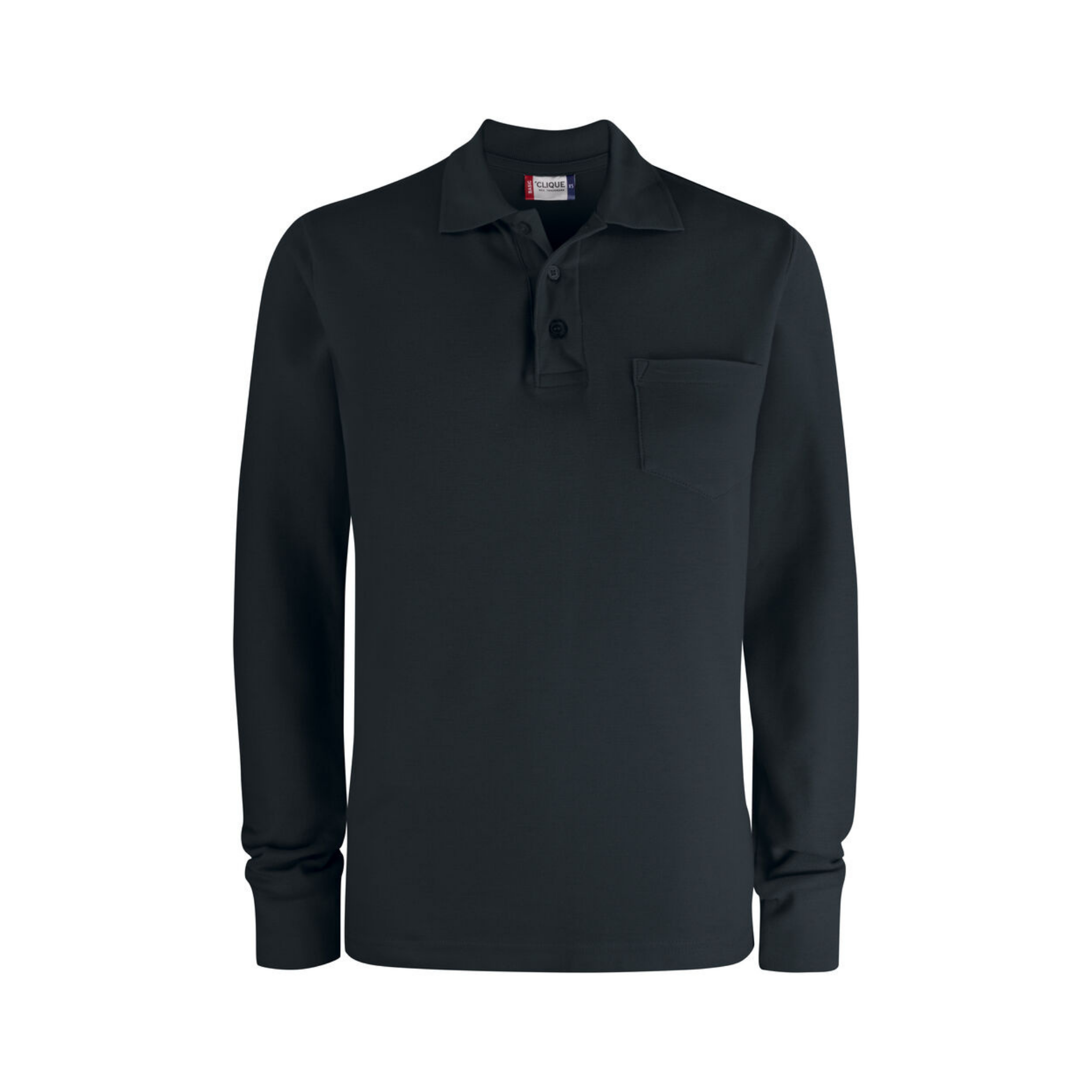 Clique Basic Polo Pocket L/S Unisex