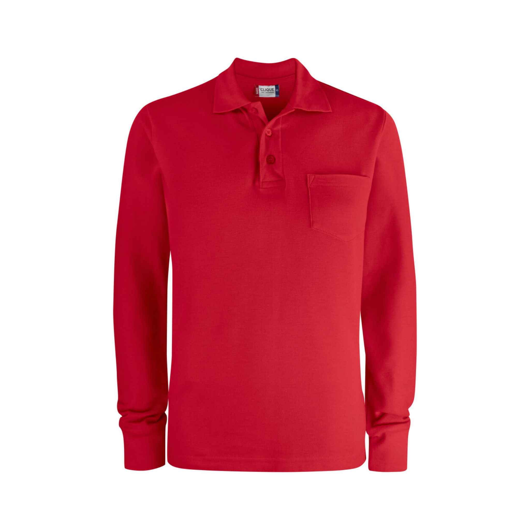 Clique Basic Polo Pocket L/S Unisex
