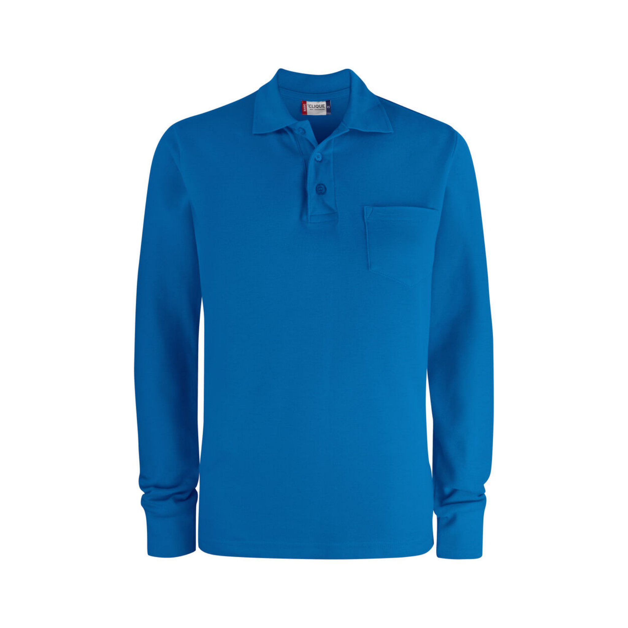 Clique Basic Polo Pocket L/S Unisex