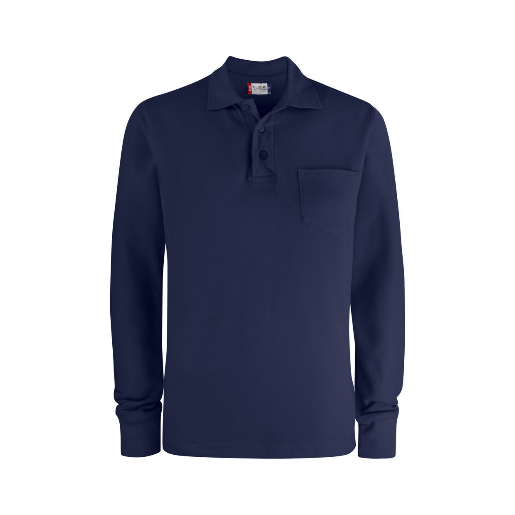 Clique Basic Polo Pocket L/S Unisex